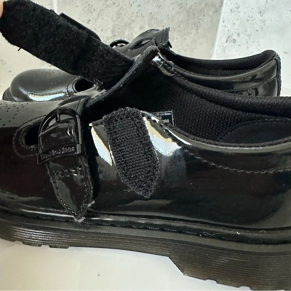 Dr. Martens Kids Black Patent Dress Shoes Size 3